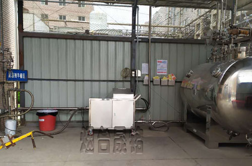 冰醋酸分装案例：江苏冰醋酸定量分装大桶设备