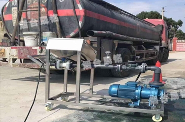 硫酸灌装案例：槽罐车定量分装设备