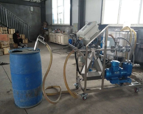 南京润滑油灌装大桶定量计量设备